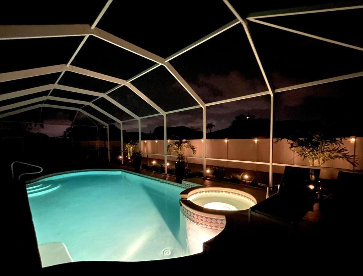 Villa-Haze, Lots Of Privacy, Solar & Electric Heated Pool And Spa Cape Coral Eksteriør bilde