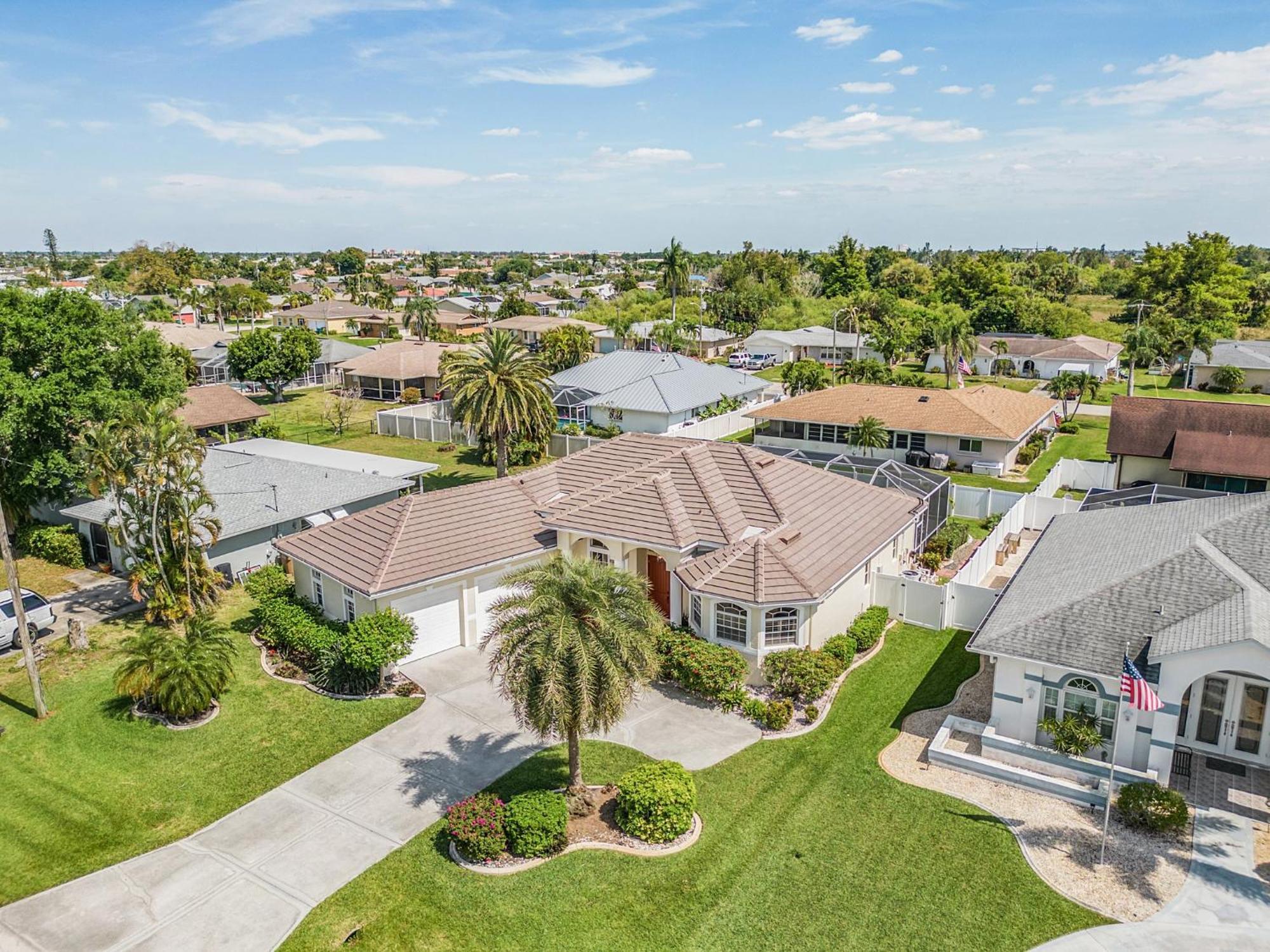 Villa-Haze, Lots Of Privacy, Solar & Electric Heated Pool And Spa Cape Coral Eksteriør bilde