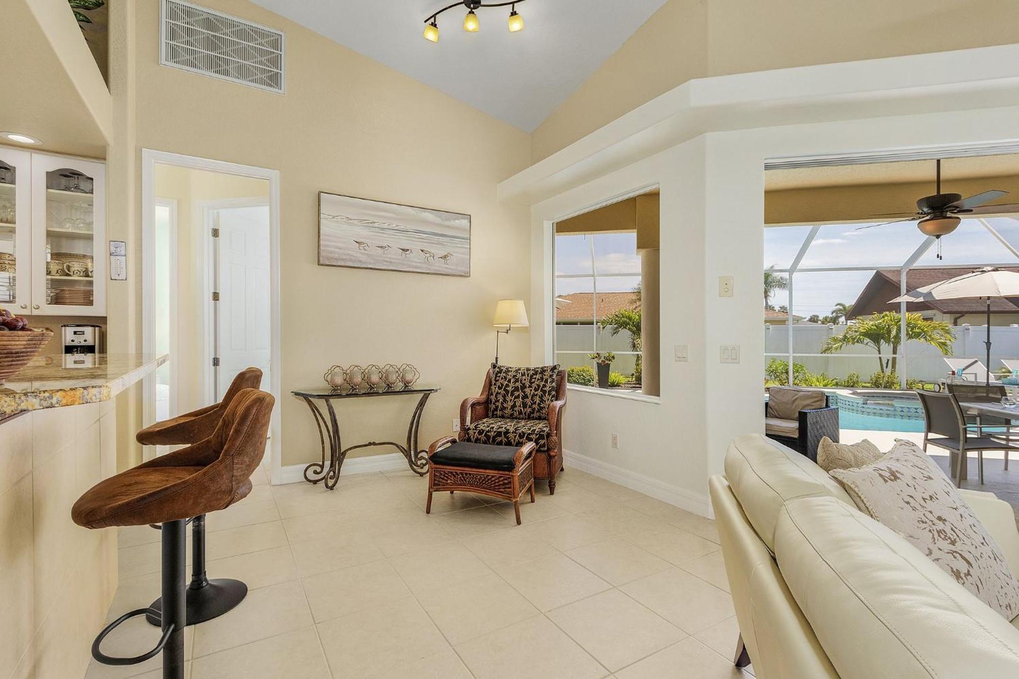 Villa-Haze, Lots Of Privacy, Solar & Electric Heated Pool And Spa Cape Coral Eksteriør bilde