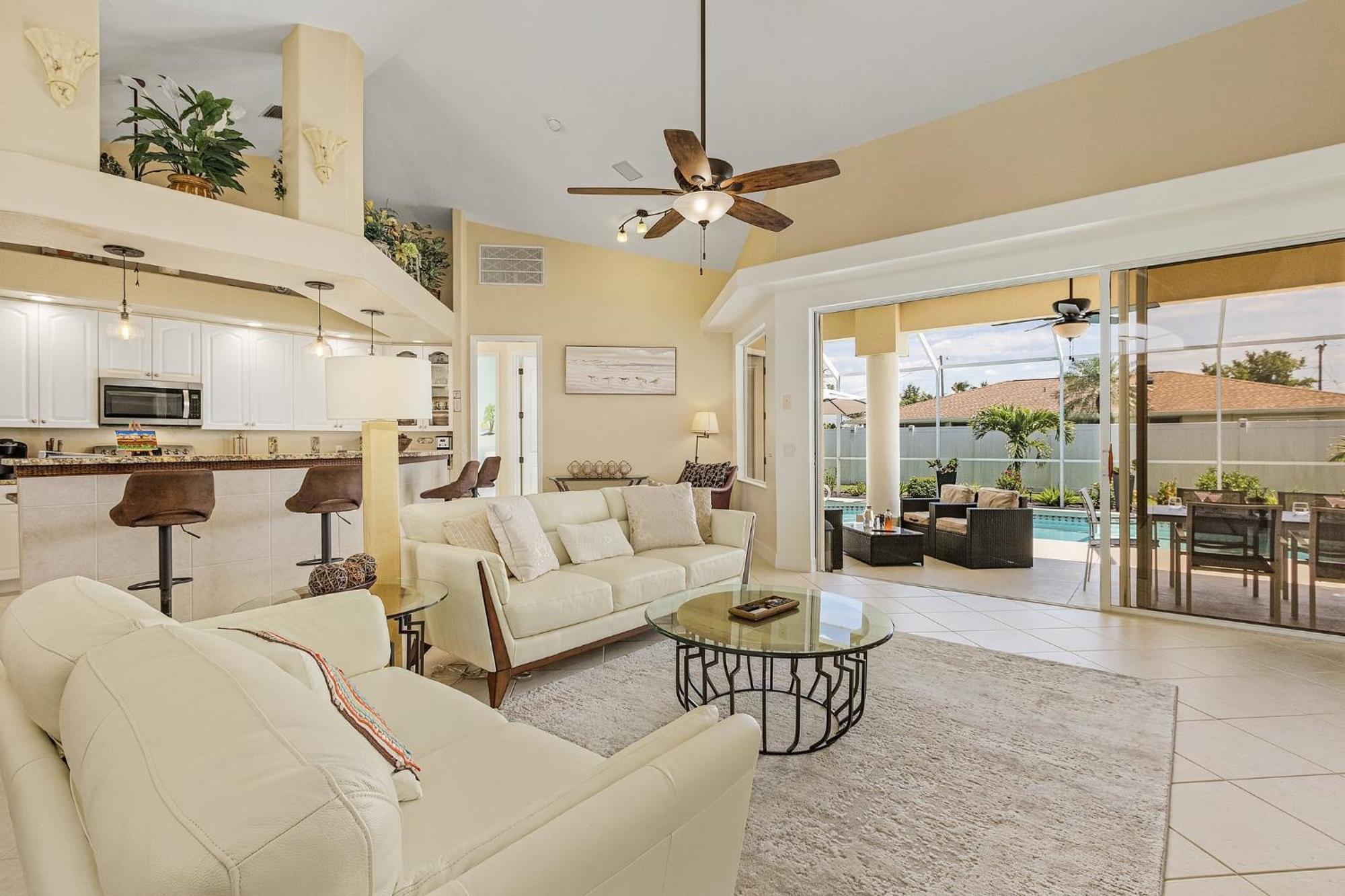 Villa-Haze, Lots Of Privacy, Solar & Electric Heated Pool And Spa Cape Coral Eksteriør bilde