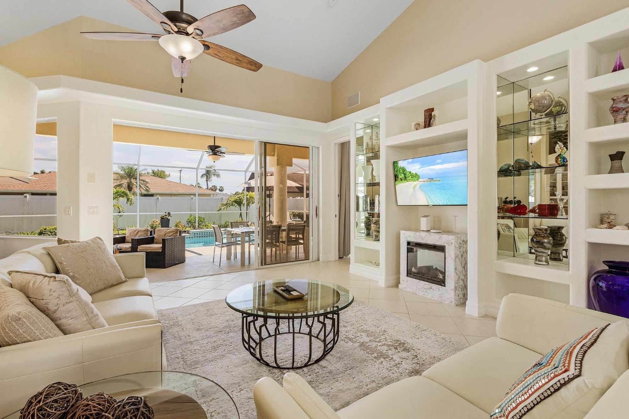 Villa-Haze, Lots Of Privacy, Solar & Electric Heated Pool And Spa Cape Coral Eksteriør bilde